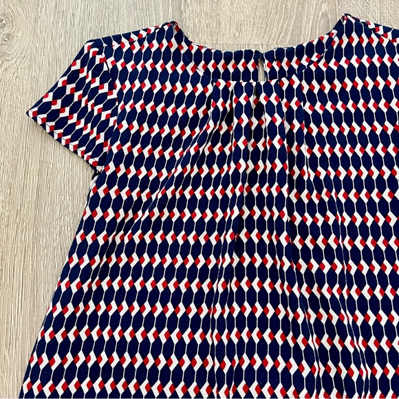 Cool vintage patterned blouse by Hobbs of London - Picture 2 of 4